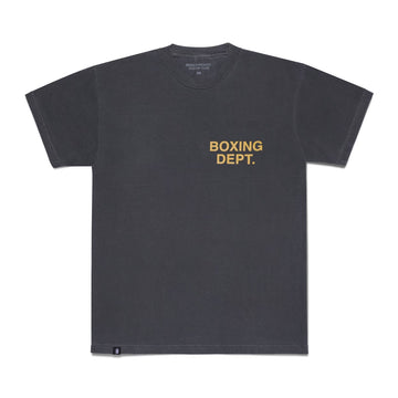 BRICKHOUSE BOXING DEPT. SHIRT (VINTAGE GRAY & GOLD)